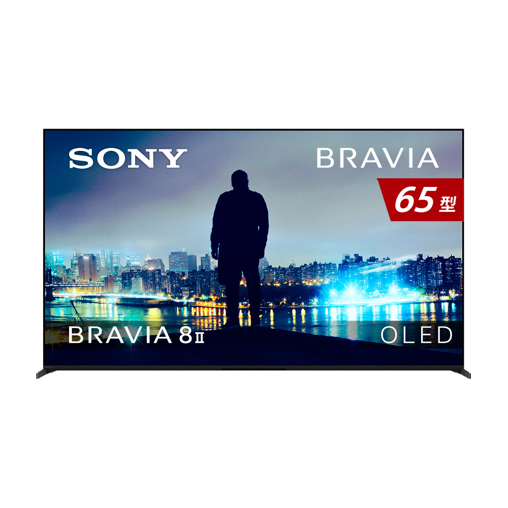 SONY 索尼 65型 BRAVIA 8 II 4K 120Hz 旗艦 QD OLED Google TV智慧液晶螢幕顯示器 含溫感膝蓋按摩器 (Y-65XR80M2)