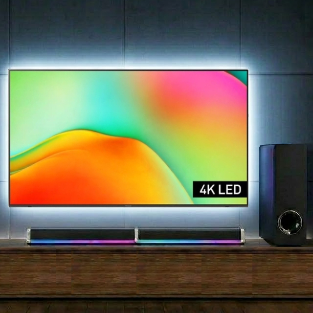 Panasonic 國際牌 65型4K HDR APPLE認證 Google TV智慧聯網液晶螢幕顯示器 含電競重低音聲霸+電視情境燈+壁掛架