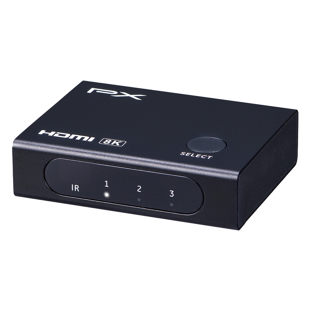 PX 大通 HD2-316X 3進1 HDMI 2.1版8K@60電競切換分配器(台灣製造/電腦/PS5/電視)