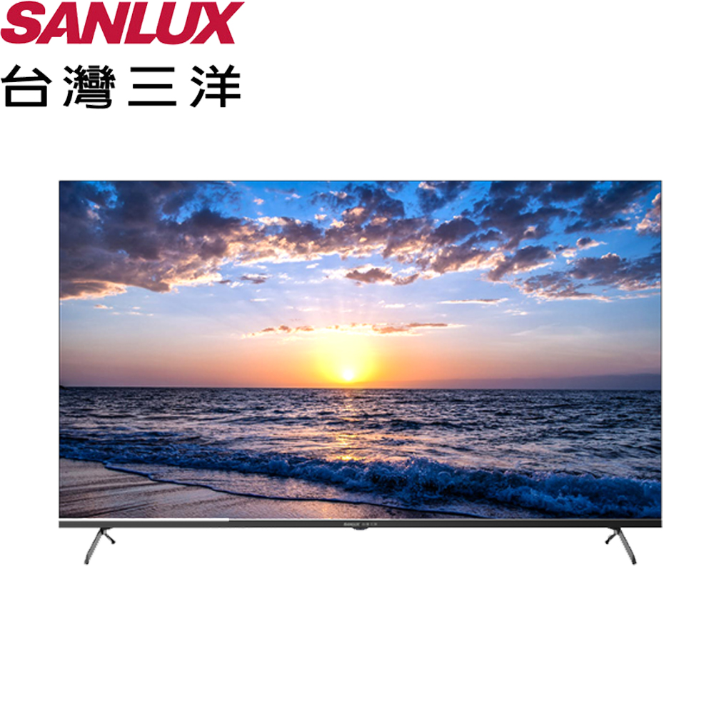 SANLUX 台灣三洋 55型4K QLED智慧聯網液晶顯示器無視訊盒SMT-55FQ3 含基本安裝+舊機回收