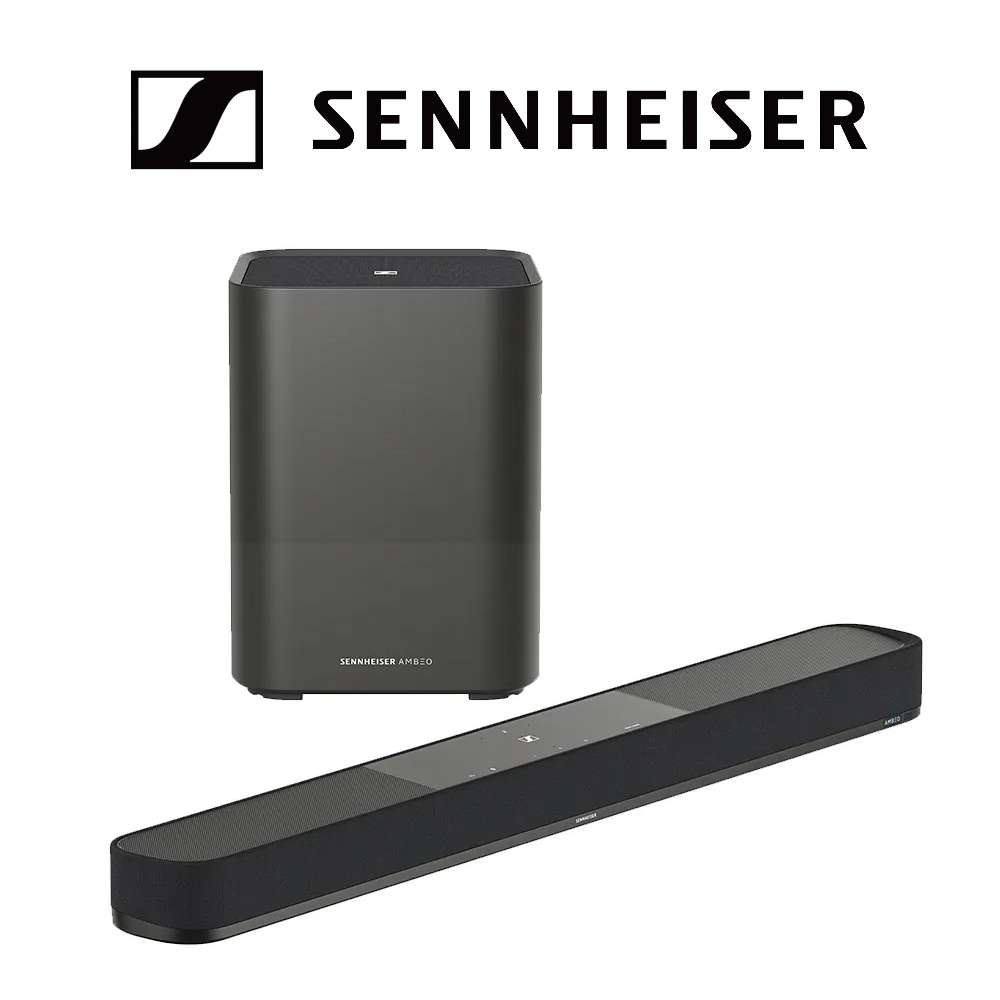 SENNHEISER 森海塞爾 AMBEO plus + AMBEO Sub 聲霸 Soundbar 家庭劇院 公司貨