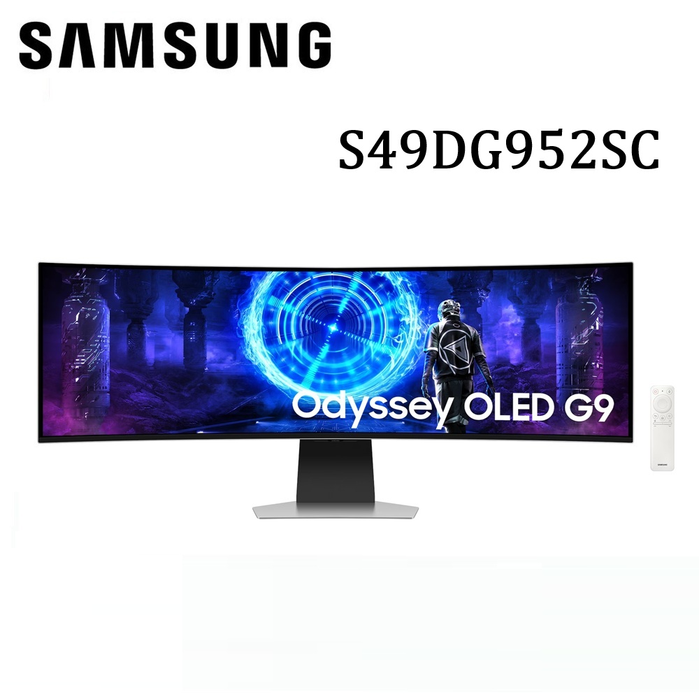 Samsung 三星 49吋 S49DG952SC G95SD G9 OLED 曲面電競螢幕 顯示器