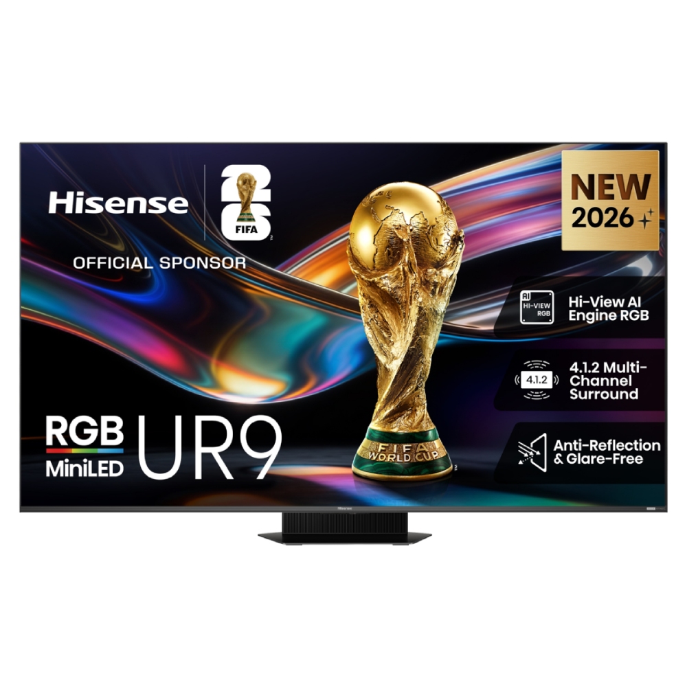 Hisense 海信 75型4K RGB-MiniLED玲瓏真彩背光 180Hz黑曜屏Ultra 帝瓦雷音響 世足賽定制影遊連網顯示器 75UR9S