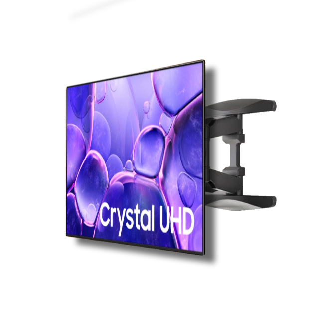 Samsung 三星 55型 4K APPLE認證 金屬纖薄邊框 智慧顯示器液晶電視 含手臂式可移動伸縮電視壁掛架 55UA8500
