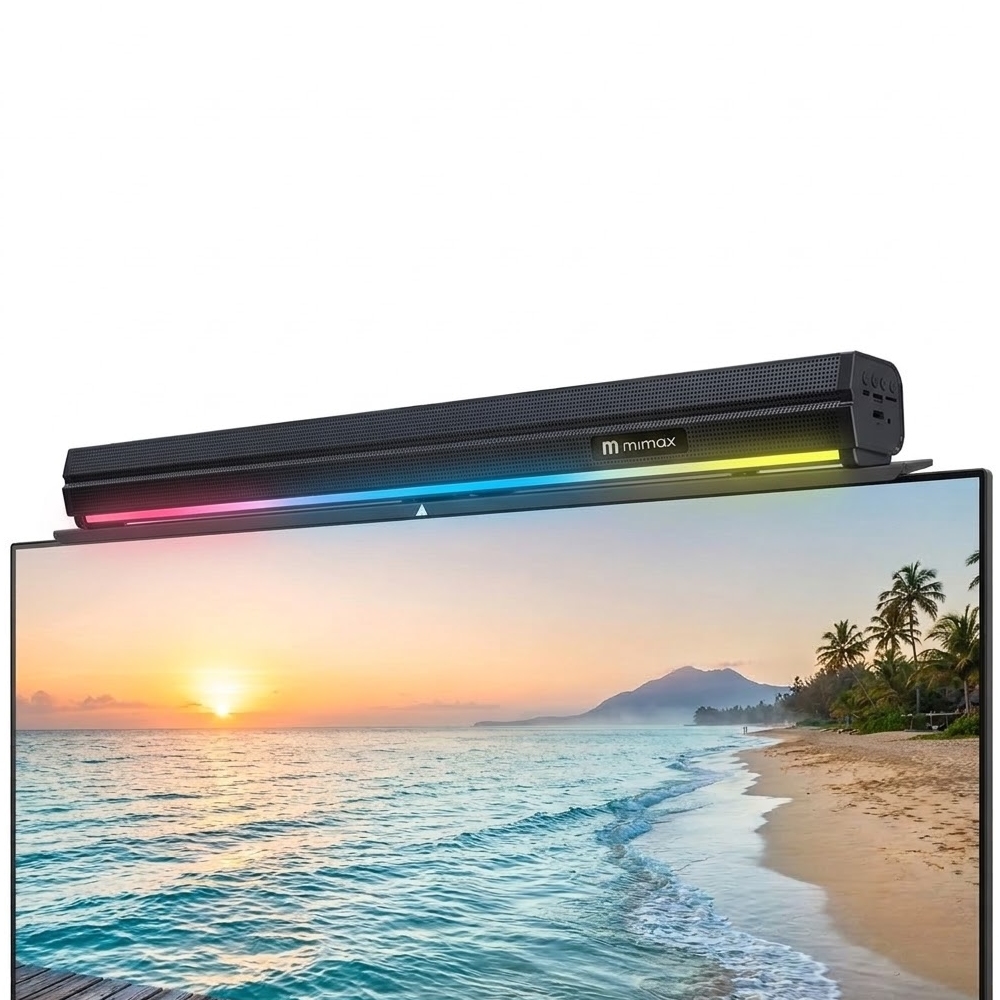 mimax 米覓 無線藍芽 RGB環繞劇院聲霸 SOUNDBAR/音響/喇叭+聲霸專用電視螢幕置物架