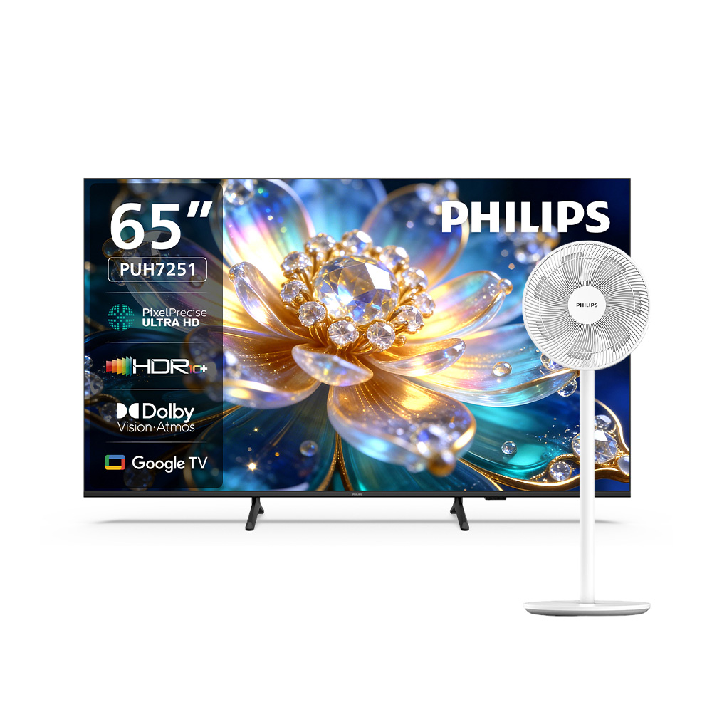 PHILIPS 飛利浦50型4K Google TV 智慧顯示器50PUH7650 (含基本安裝
