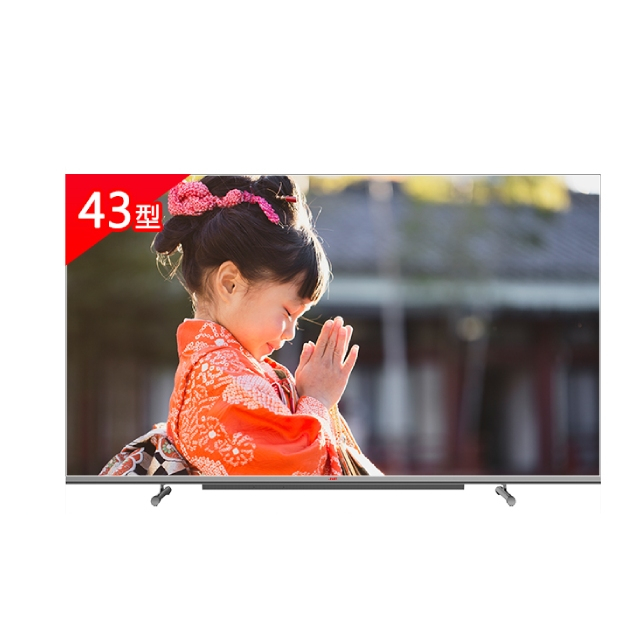 JVC  43吋 QLED金屬量子點GoogleTV 4K HDR雙杜比連網液晶顯示器43XQD