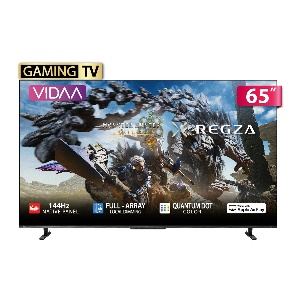 TOSHIBA 東芝TOSHIBA 東芝65Z670NT 65型4K QLED 144Hz 智慧顯示器｜含