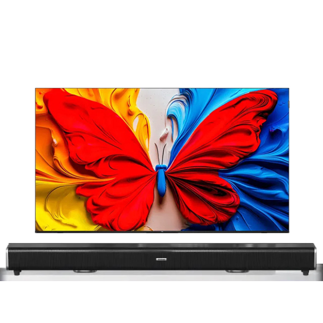 TCL 50吋 QLED Google TV 智能金屬窄邊框纖薄液晶顯示器 TV+聲霸超值組合 (50S5K)