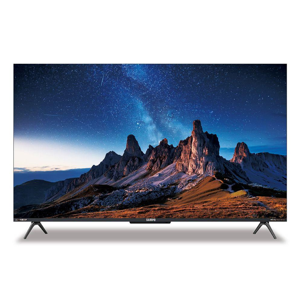 SAMPO 聲寶 55型 4K UHD AI優畫新轟天雷顯示器 EM-50AI3220 無視訊盒 (僅運送不含拆箱/安裝)