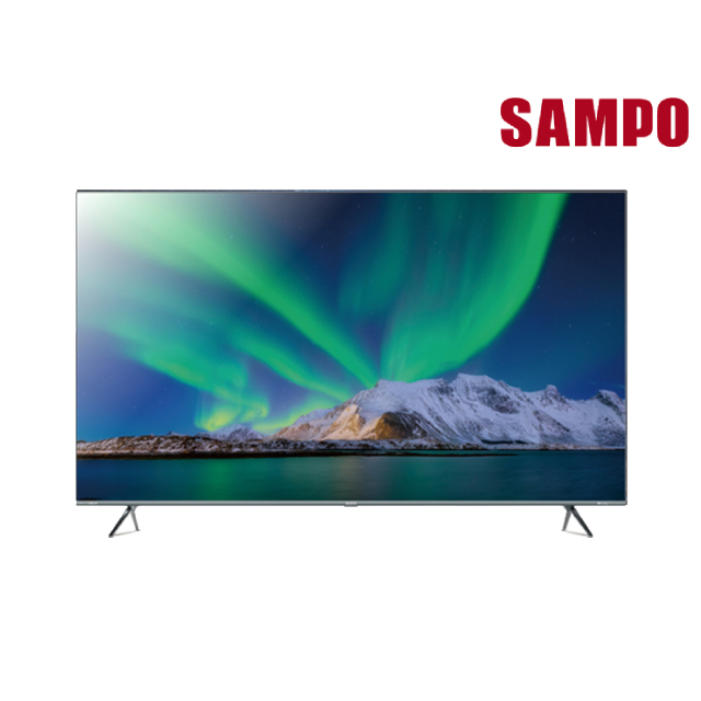 SAMPO 聲寶 55型 4K 120Hz AI優畫新轟天雷智慧聯網MINI QLED顯示器 含超薄壁掛架 QM-55MIW4210