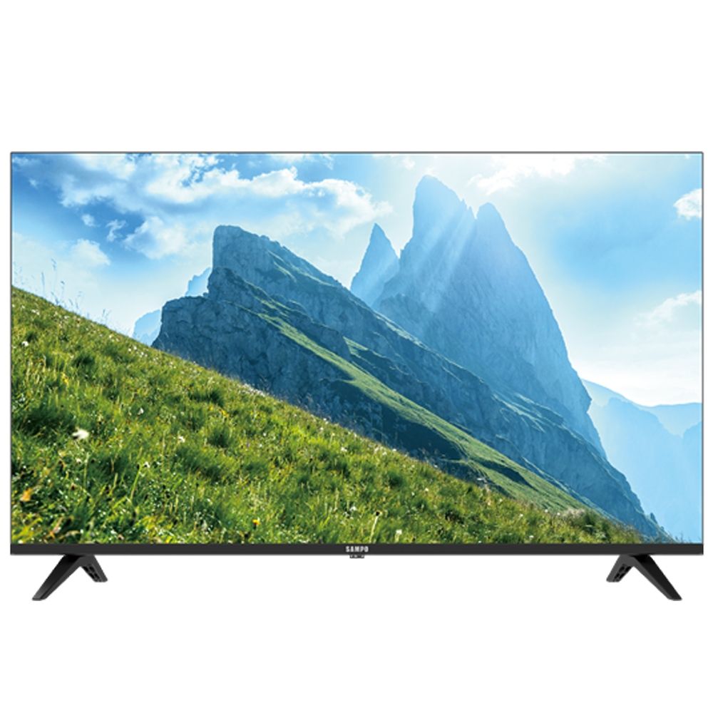 SAMPO 聲寶 55型4K HDR超值嚴選顯示器含視訊盒 EM-55GFT610 台灣製(僅運送不含拆箱/安裝)