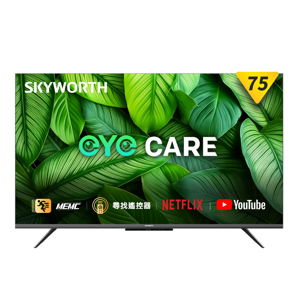 SKYWORTH 創維50型4K LED Google TV聯網顯示器(50G6600K) - PChome 24h購物