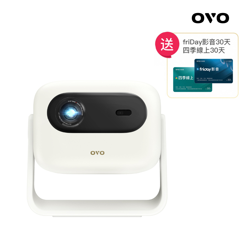OVO 小天王FHD高亮雲台K歌行動智慧投影機 U11