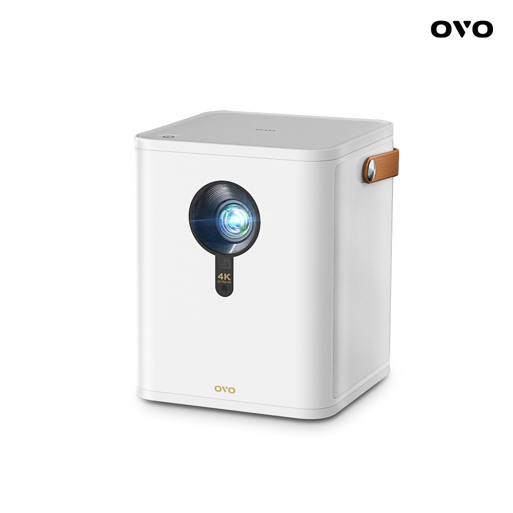 OVO 4K無框電視 UHD智慧投影機 K9 極光白（其他規格）