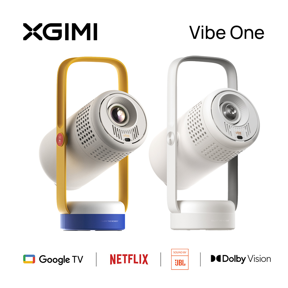 XGIMI 極米 Vibe One 小燈籠 Google TV 智慧投影機(250 ISO / 320 ANSI /700 LED 流明亮度)