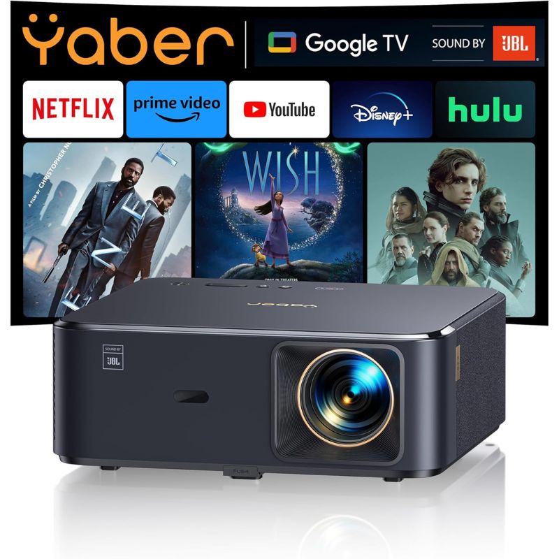 K2S影廳級投影機(1200流明 JBL喇叭 GoogleTV 側投 4K投影機 自動對焦)