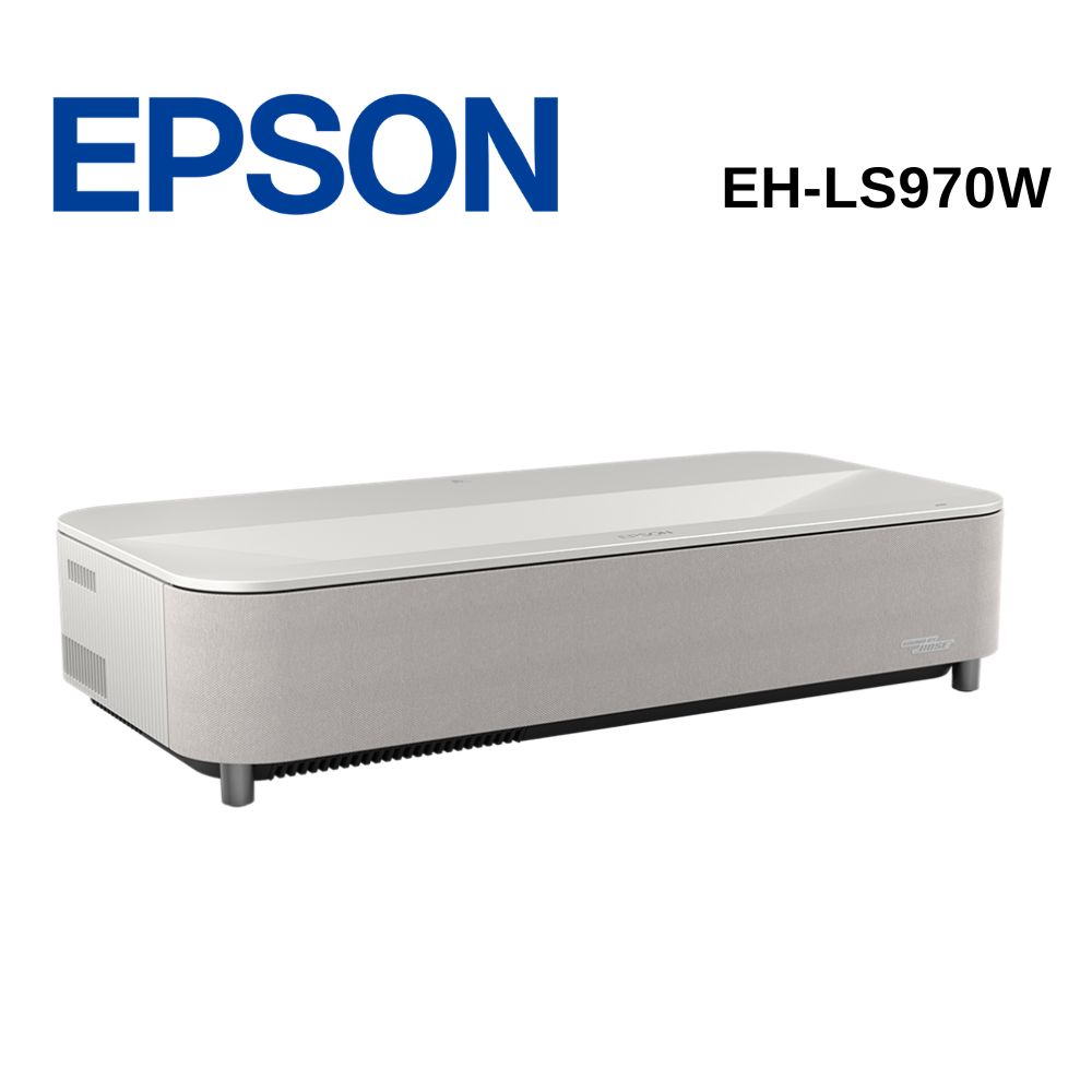 EPSON 愛普生 EH-LS970 4K AI雷射大電視 3LCD 專業家庭 劇院 投影機-白色