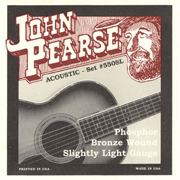 JOHN PEARSE JPXF-550SL 民謠吉他套弦