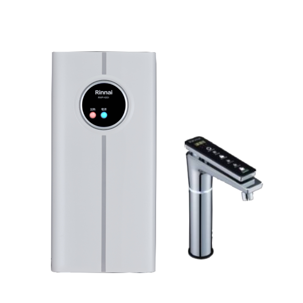 Rinnai 林內 冷熱觸控式廚下型飲水機 (全省安裝) 【RWP-H201】