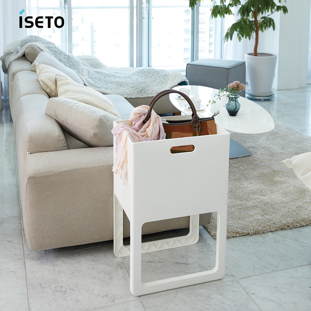 ISETO 伊勢藤 日製ACOT折疊式桌邊萬用籃-多色可選