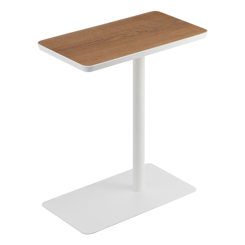 YAMAZAKI 山崎 日本tower沙發小邊桌(白)日本百年品牌客廳收納/茶几/邊桌