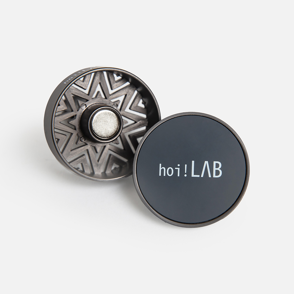 hoi! 好好生活 hoi! LAB實驗室香氛-車用香氛扣 套組 (黑款)（其他規格）