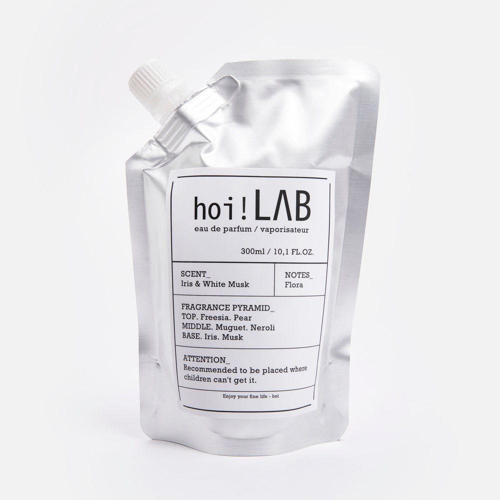 hoi! 好好生活 hoi!LAB實驗室精油擴香補充包300ml鳶尾白麝香