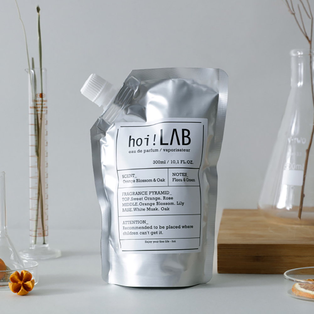 hoi! 好好生活 hoi!LAB實驗室精油擴香補充包300ml橙花白橡木