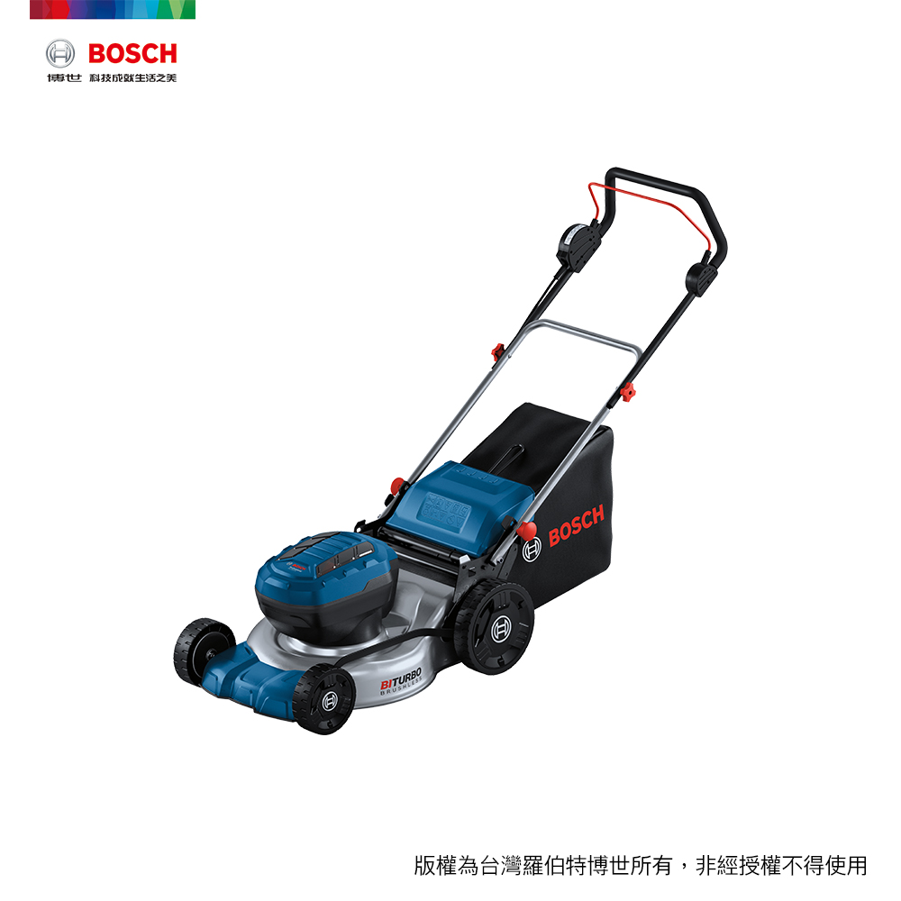 BOSCH 博世 BITURBO 雙渦輪免碳刷手推割草機 GRA 18V2-46 (空機)