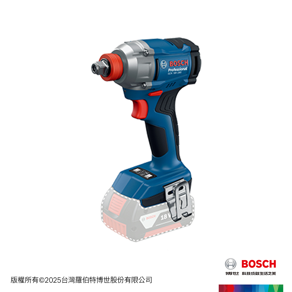 BOSCH 博世 18V 免碳刷衝擊板手/起子機 GDX 18V-285 (單機)