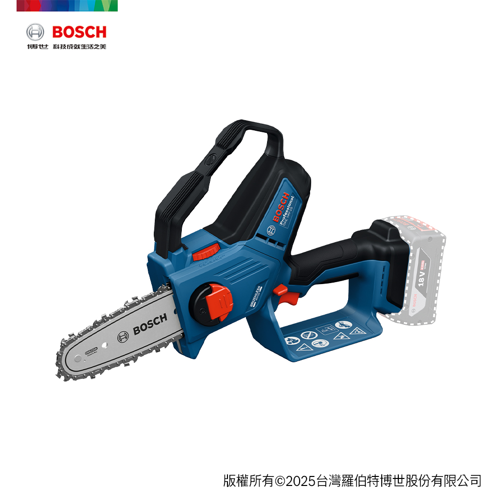 BOSCH 博世 18V 無刷鋰電鏈鋸機 GKE 18V-15 (單機)