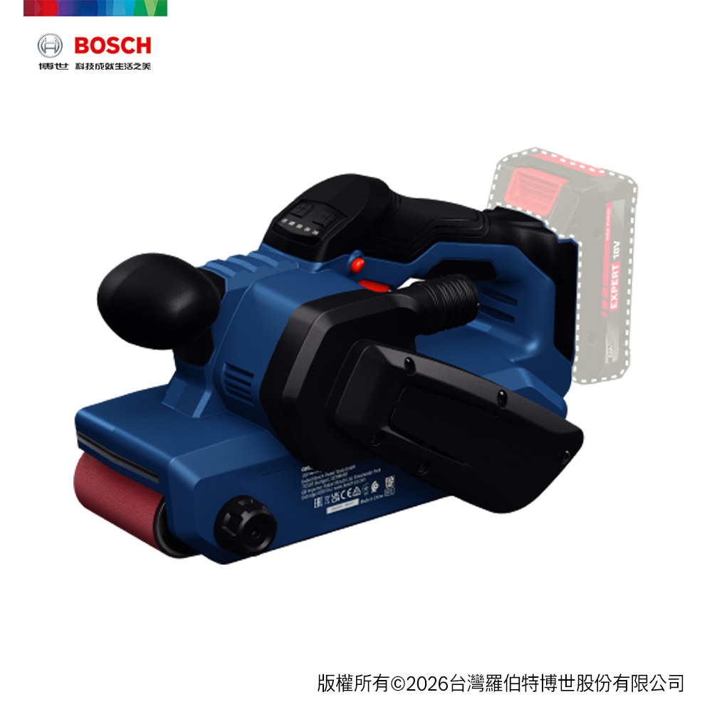 BOSCH 博世 18V 鋰電免碳刷砂帶機 GBS18V-75 (單機)