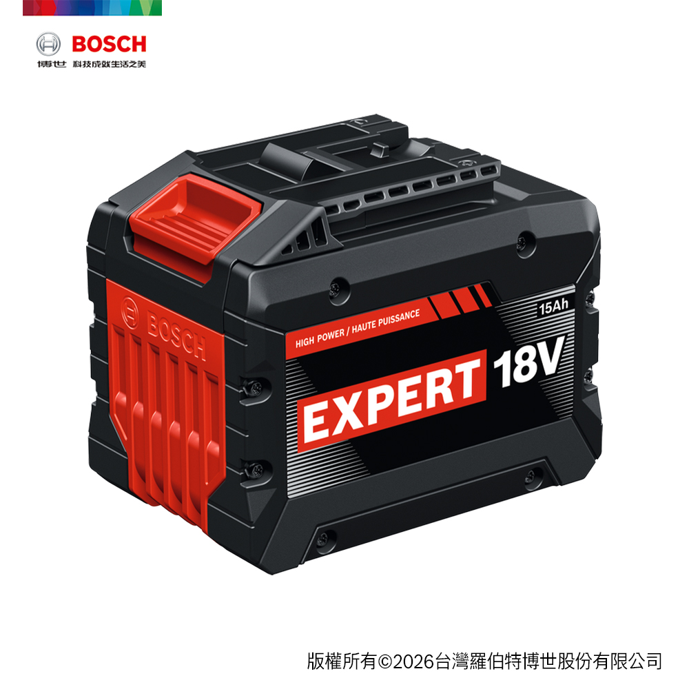 BOSCH 博世 18V 高功率鋰電電池 EXBA18V-150 (15Ah)