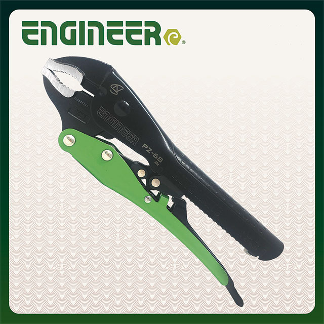 ENGINEER 日本工程師工具 自動萬能大力鉗 PZ-68