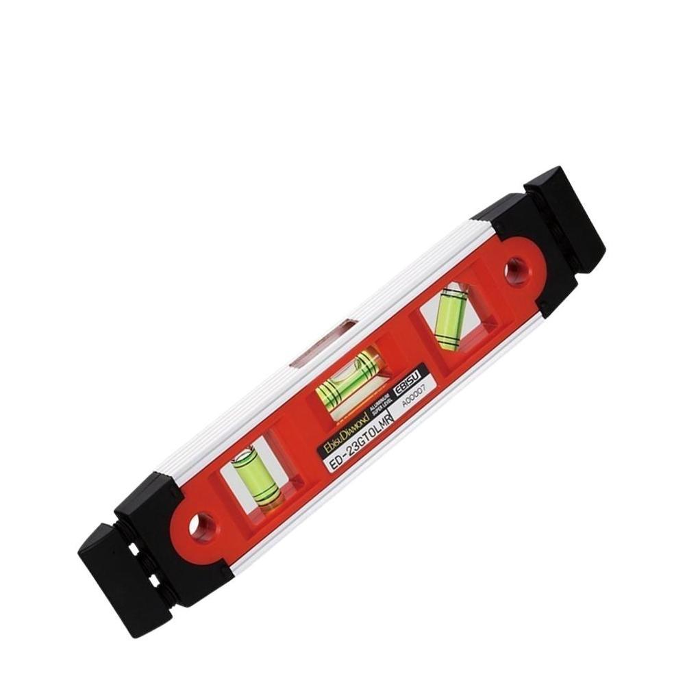 EBISU Mini系列-耐衝擊水平尺 230mm ED-23GTOLMR