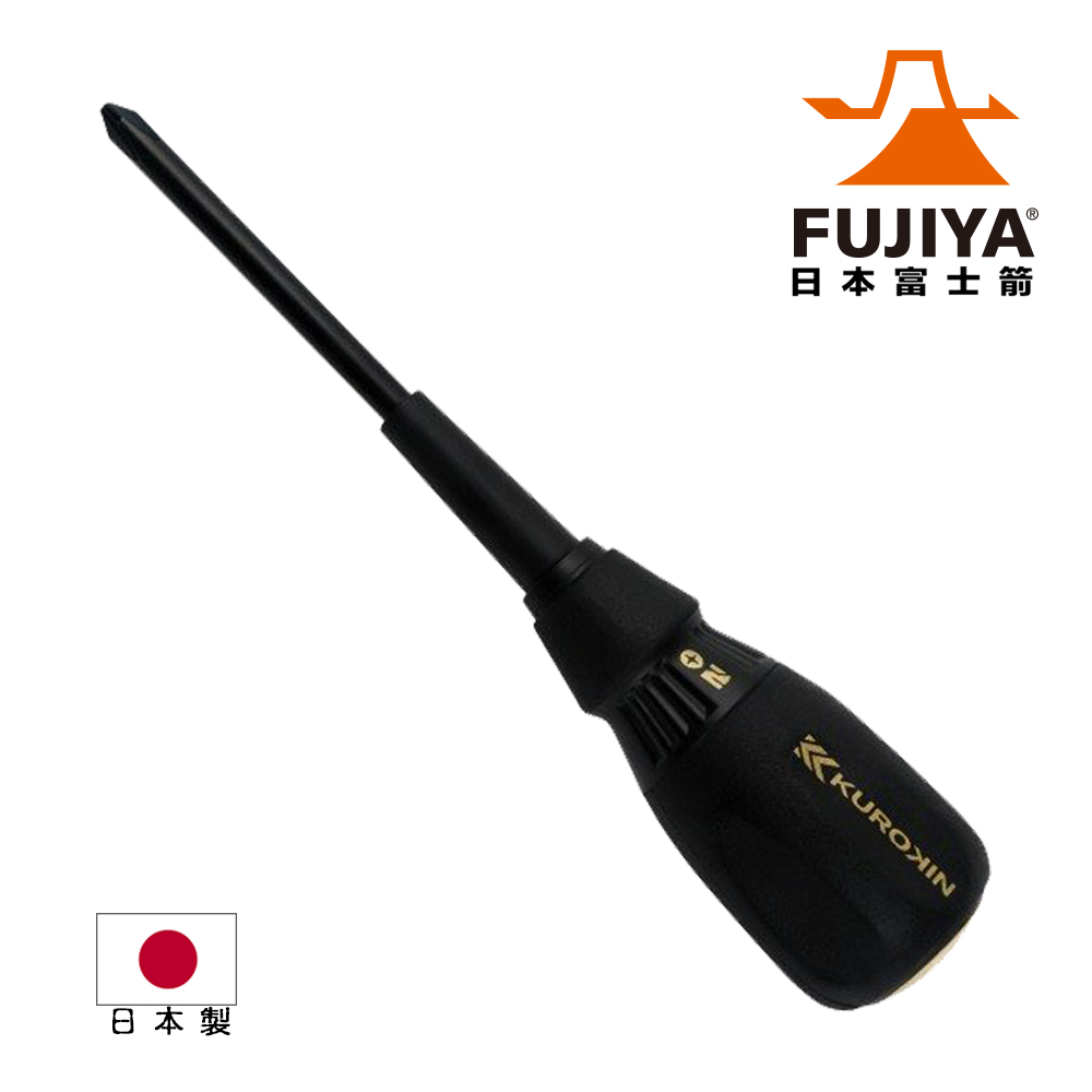 FUJIYA 富士箭貫通起子(-)6.0x100mm-黑金(564K-BG) - PChome 24h購物