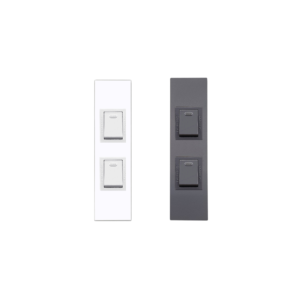 Panasonic 國際牌開關+開關(省空間面板) - PChome 24h購物