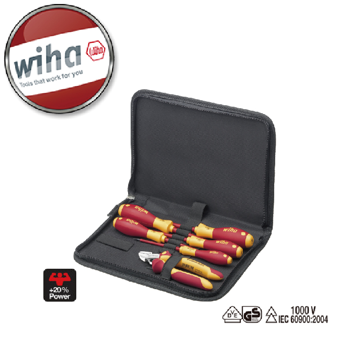WIHA 威漢 7件電工組合包 VDE 9300-018