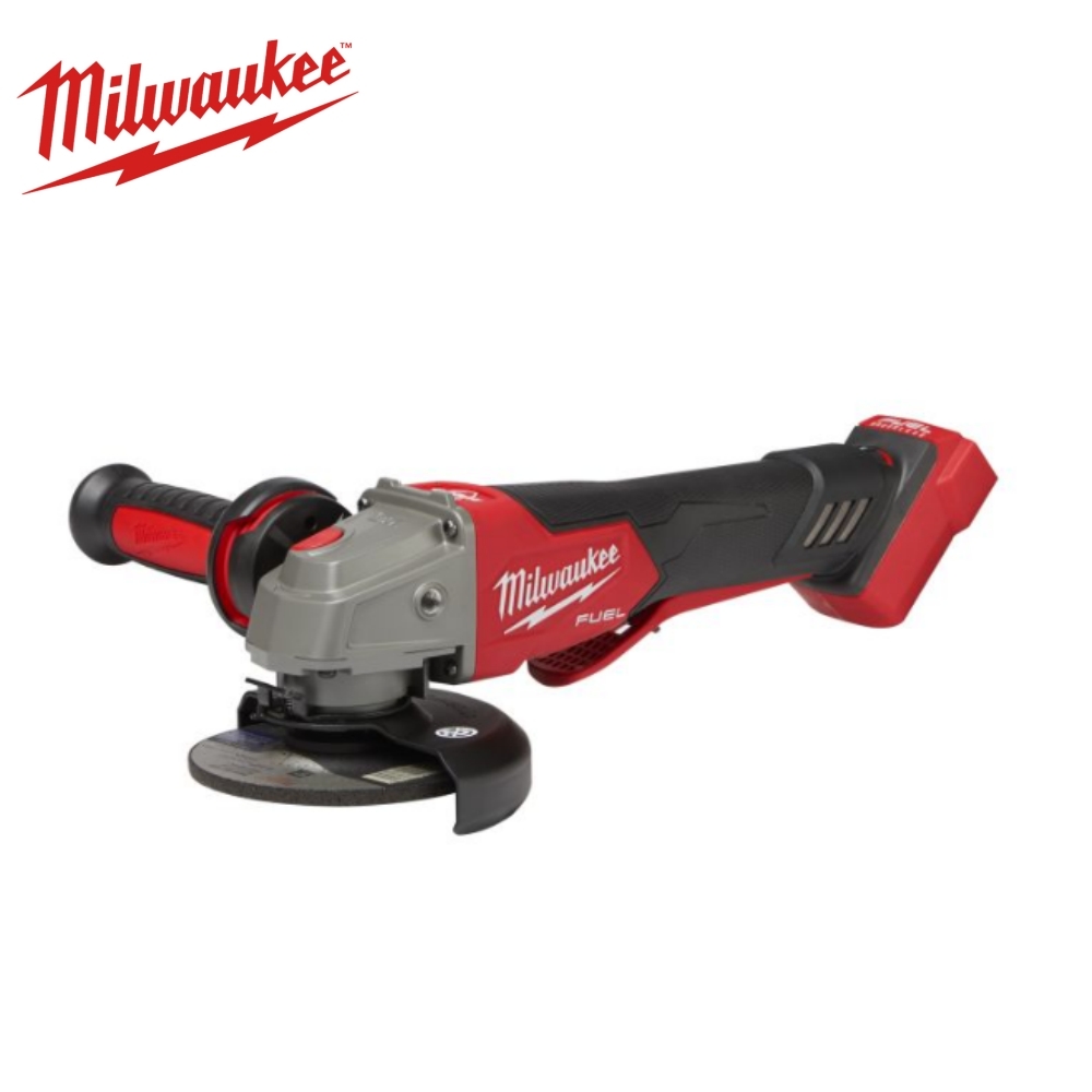 Milwaukee 美沃奇 無刷 4” 調速速停砂輪機 M18 FSAGV100XPDB 雙5.0版含充電器,公司貨
