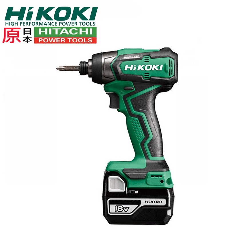 HiKOKI 銲固力 18V 充電式 無刷衝擊起子機 BSL1820M*2 WH18DD
