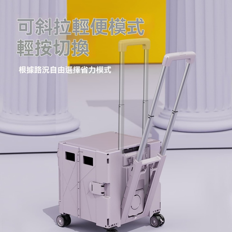 買菜小拉車 家用手拉車 輕便攜拖車 可折疊拉桿拖車 多功能推車 取快遞購物車