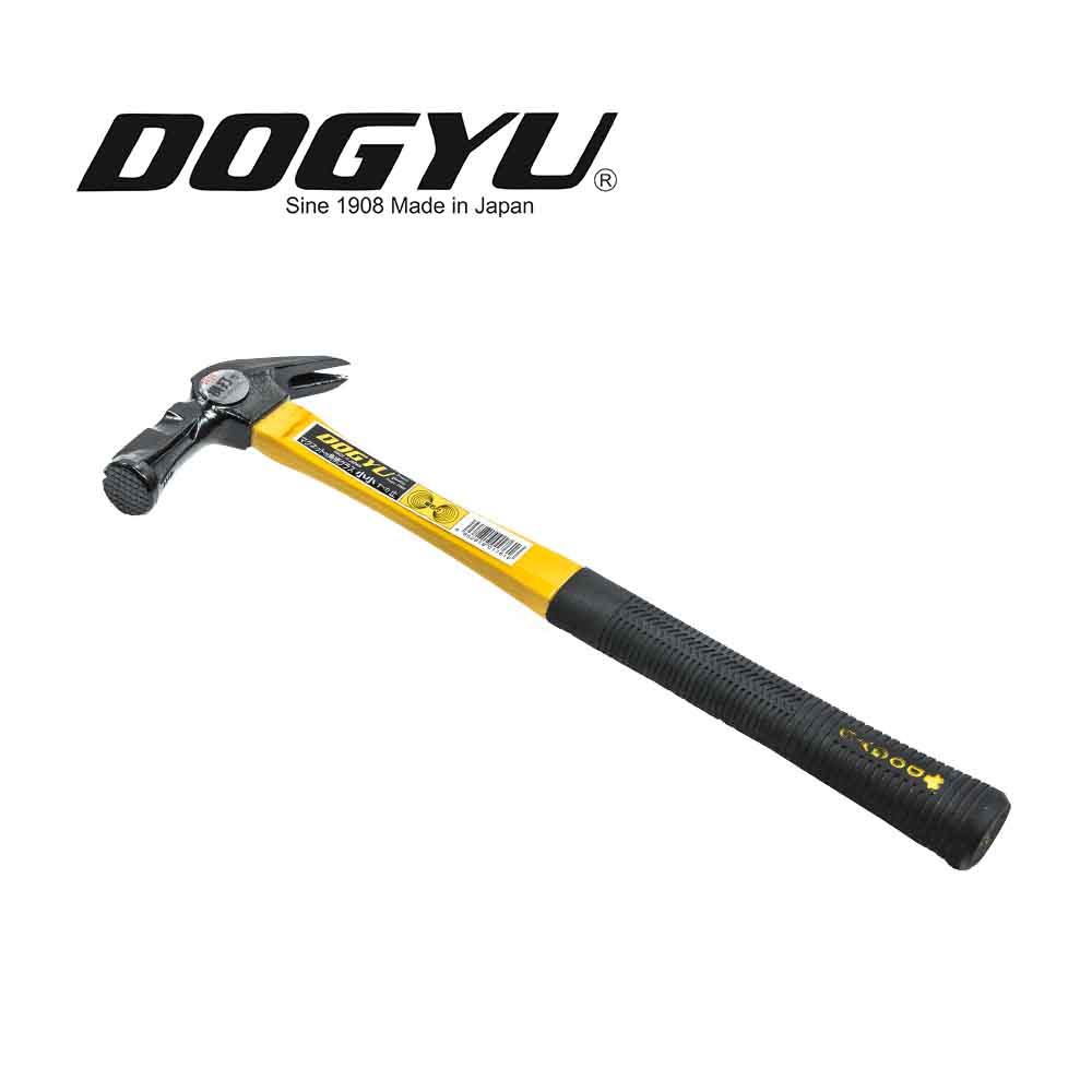 DOGYU 土牛工具DOGYU 土牛黃柄附磁鎚(小) 橫打板模角柄口徑27mm