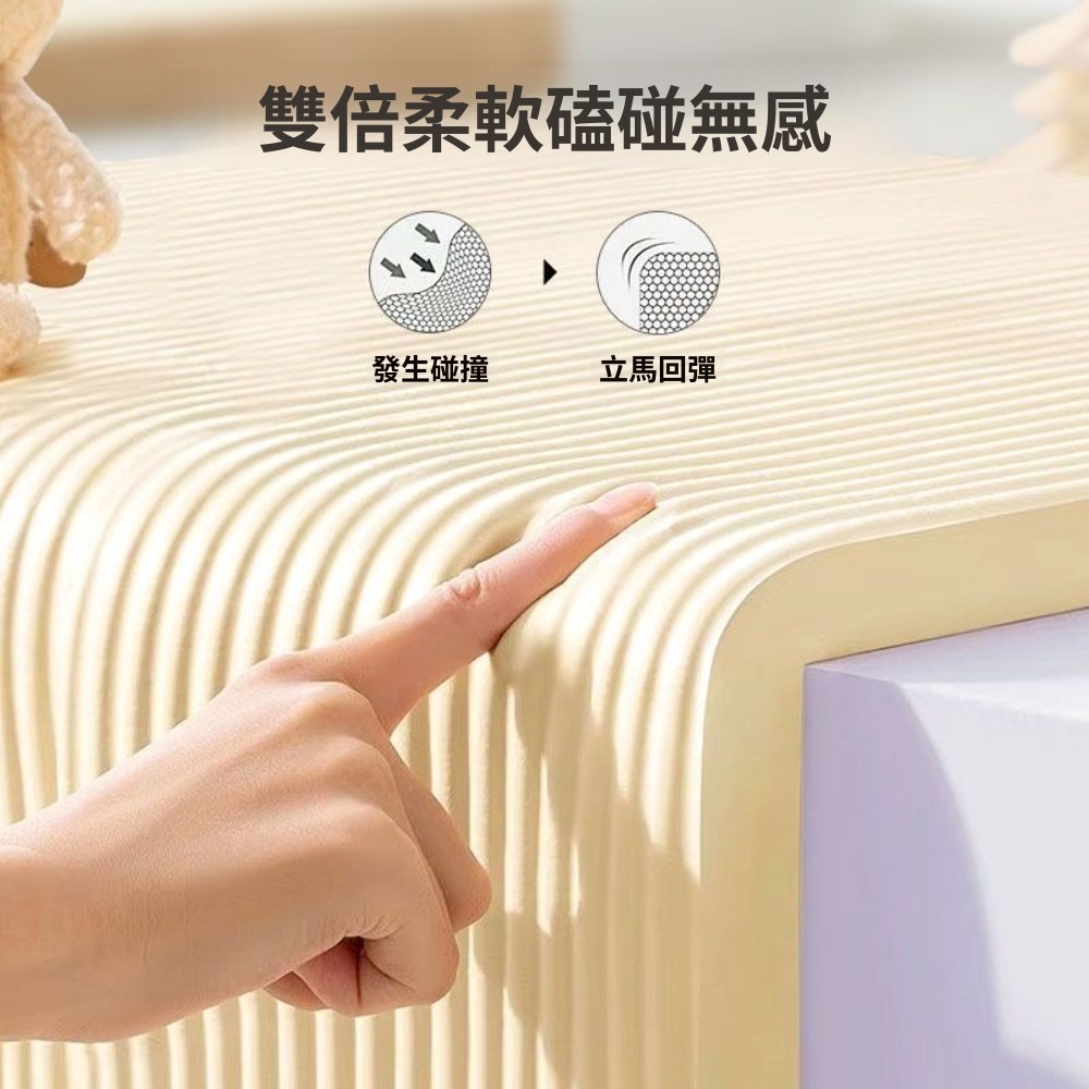 【20cm寬*6米長】加厚1.4cm防撞軟壁貼/包邊軟貼/牆壁防撞條/牆圍貼