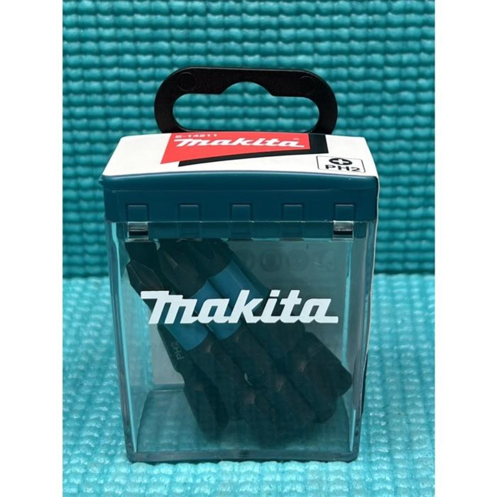 Makita 牧田 E-14211 10件組 PH2 磁吸 黑色起子頭組