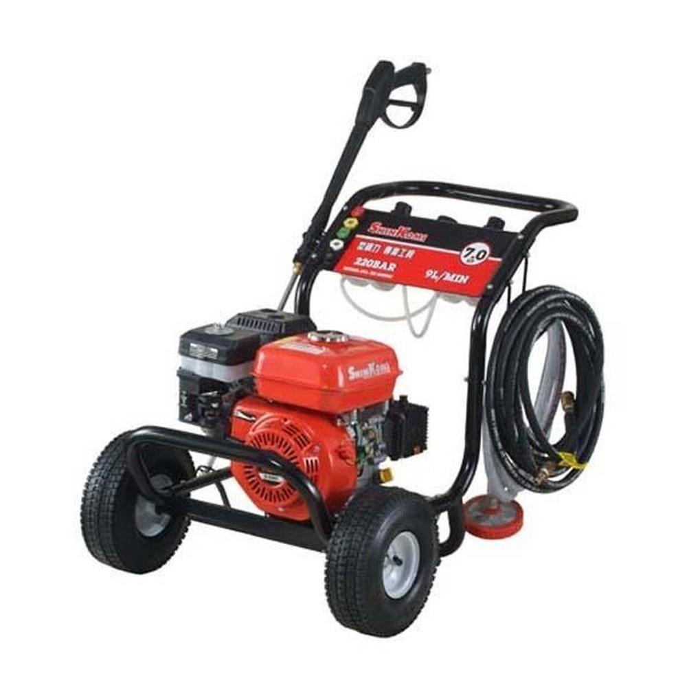 型鋼力 SHIN KOMI 7HP引擎高壓清洗機SK-2800SCF(內建式省油裝置) 未提供