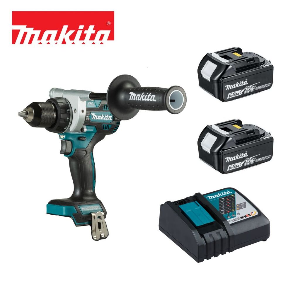 Makita 牧田18V 充電式無刷起子震動電鑽DHP486RGE BL1860 2 DC18RC