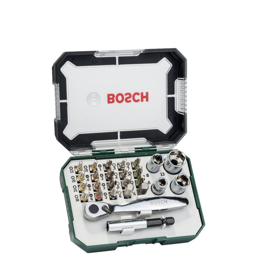 BOSCH 博世 26件式棘輪起子頭組