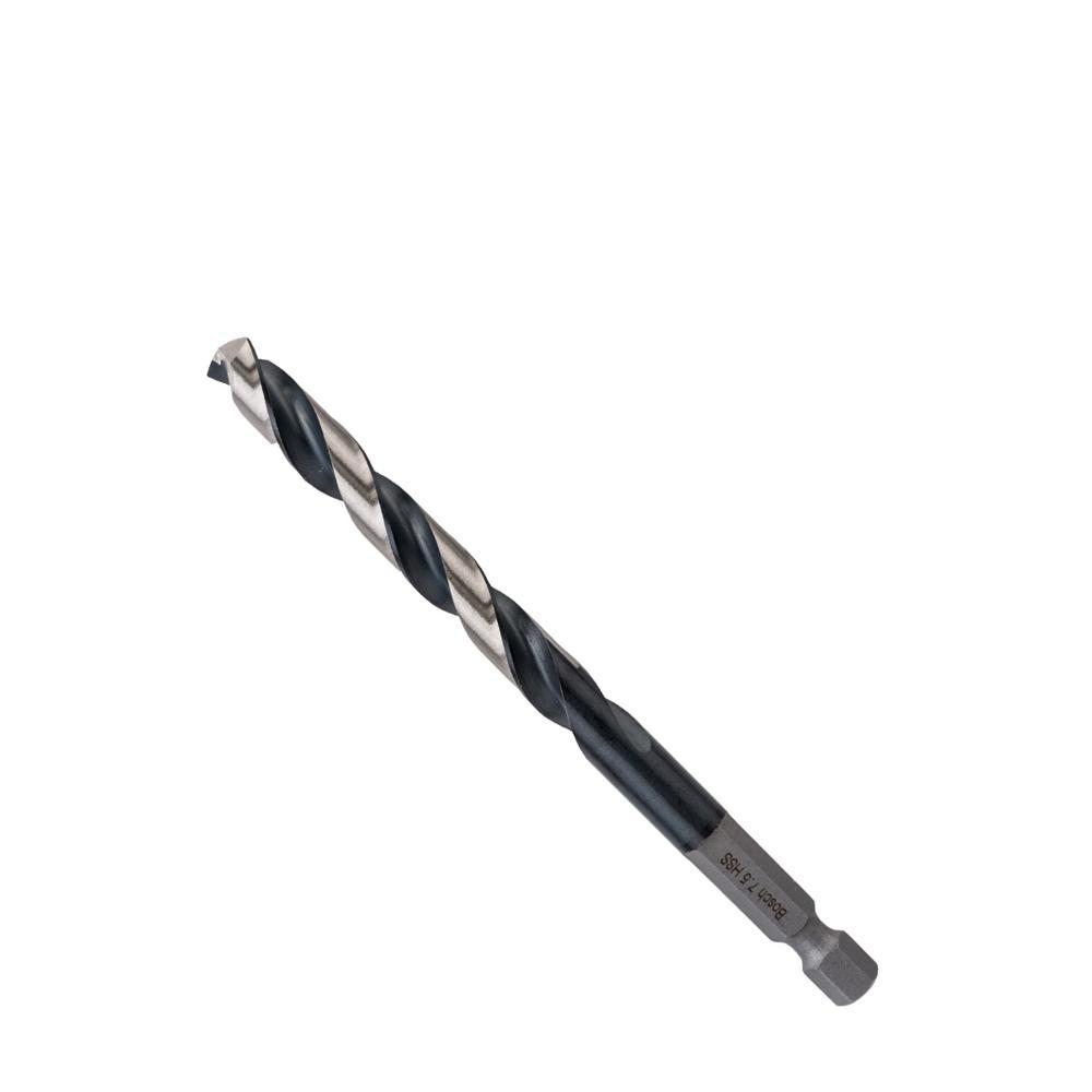 BOSCH 博世 7.5mm HSS-G 鐵工鑽頭 1/4"六角柄