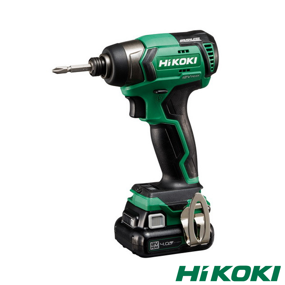 HiKOKI 12V Peak 無刷衝擊起子(雙電) WH12DD